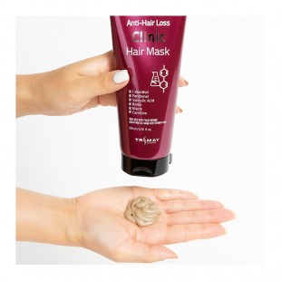 Trimay Бессульфатная питательная маска против выпадения волос Anti-Hair Loss Clinic Hair Mask