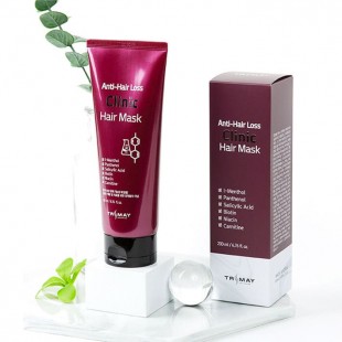 Trimay Бессульфатная питательная маска против выпадения волос Anti-Hair Loss Clinic Hair Mask