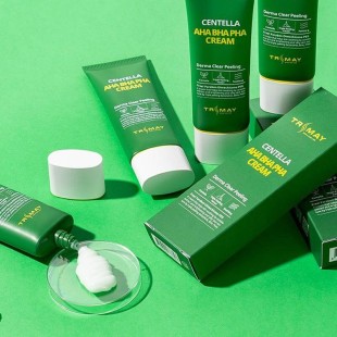 TRIMAY Обновляющий крем для лица с центеллой и кислотами AHA BHA PHA Centella Cream, 50 мл
