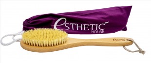 Esthetic House Щетка для сухого массажа Dry Massage Brush, в чехле для хранения, 1 шт.