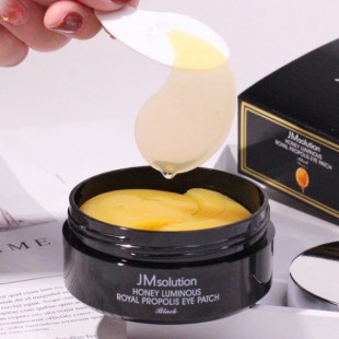 JMsolution Гидрогелевые патчи для глаз с королевским прополисом Honey Luminous Royal Propolis