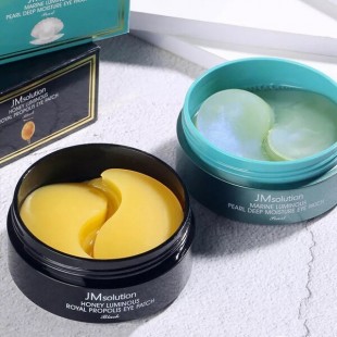 JMsolution Гидрогелевые патчи для глаз с королевским прополисом Honey Luminous Royal Propolis