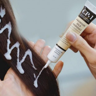 Несмываемая сыворотка для волос Esthetic House CP-1 с протеинами шелка Premium Silk Ampoule, 20 мл