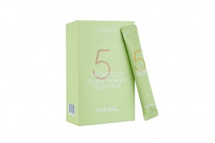 MASIL Набор шампуней против перхоти Masil с яблочным уксусом 5 Probiotics Apple Vinegar Shampoo Stick Pouch, 20 шт.