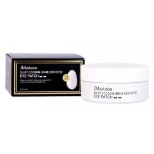 JMsolution Гидрогелевые патчи для глаз с шелком Silky Cocoon Home Esthetic Eye Patch, 60 шт.