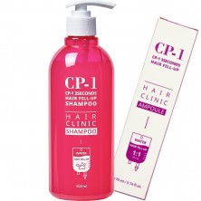 Esthetic House CP-1 Восстанавливающий шампунь для гладкости волос 3 Seconds Hair Fill-Up Shampoo, 500 мл.