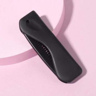 Queen Fair Расчёска для волос складная, 17,5 × 3 см, цвет чёрный