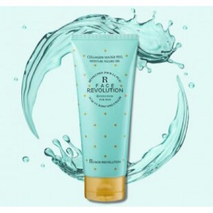 Face Revolution Увлажняющий гель пилинг для лица с коллагеном Collagen Water Peel Moisture Peeling Gel