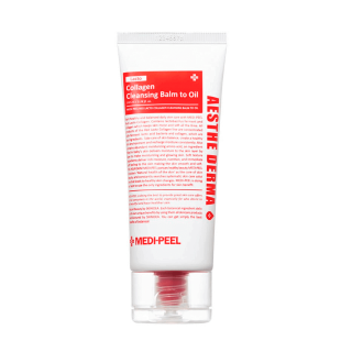 MEDI-PEEL Очищающий гидрофильный бальзам для лица с пробиотиками Red Lacto Collagen Cleansing Balm to Oil, 100 мл