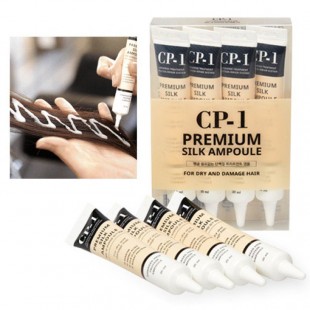 ESTHETIC HOUSE НАБОР Несмываемая сыворотка для волос Esthetic House CP-1 с протеинами шелка Premium Silk Ampoule, 20 мл.*4 шт.