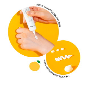 FARMSTAY Крем для кожи вокруг глаз с экстрактом юдзу Citrus Yuja Vitalizing Eye Cream, 45 мл