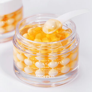 MEDI-PEEL Антивозрастной крем-филлер для лица с PLA кислотой Gold Age Tox H8 Cream, 50 мл.