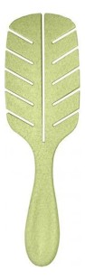 SOLOMEYA Массажная био-расческа для волос ЗЕЛЕНАЯ Solomeya Scalp massage bio hair brush Green, 1 шт.
