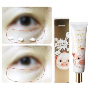 Elizavecca Осветляющий крем для век с золотом ласточкино гнездо Gold CF Nest White Bomb Eye Cream