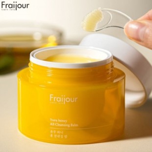 Evas Fraijour Очищающий гидрофильный бальзам для лица с прополисом Yuzu Honey All Cleansing Balm